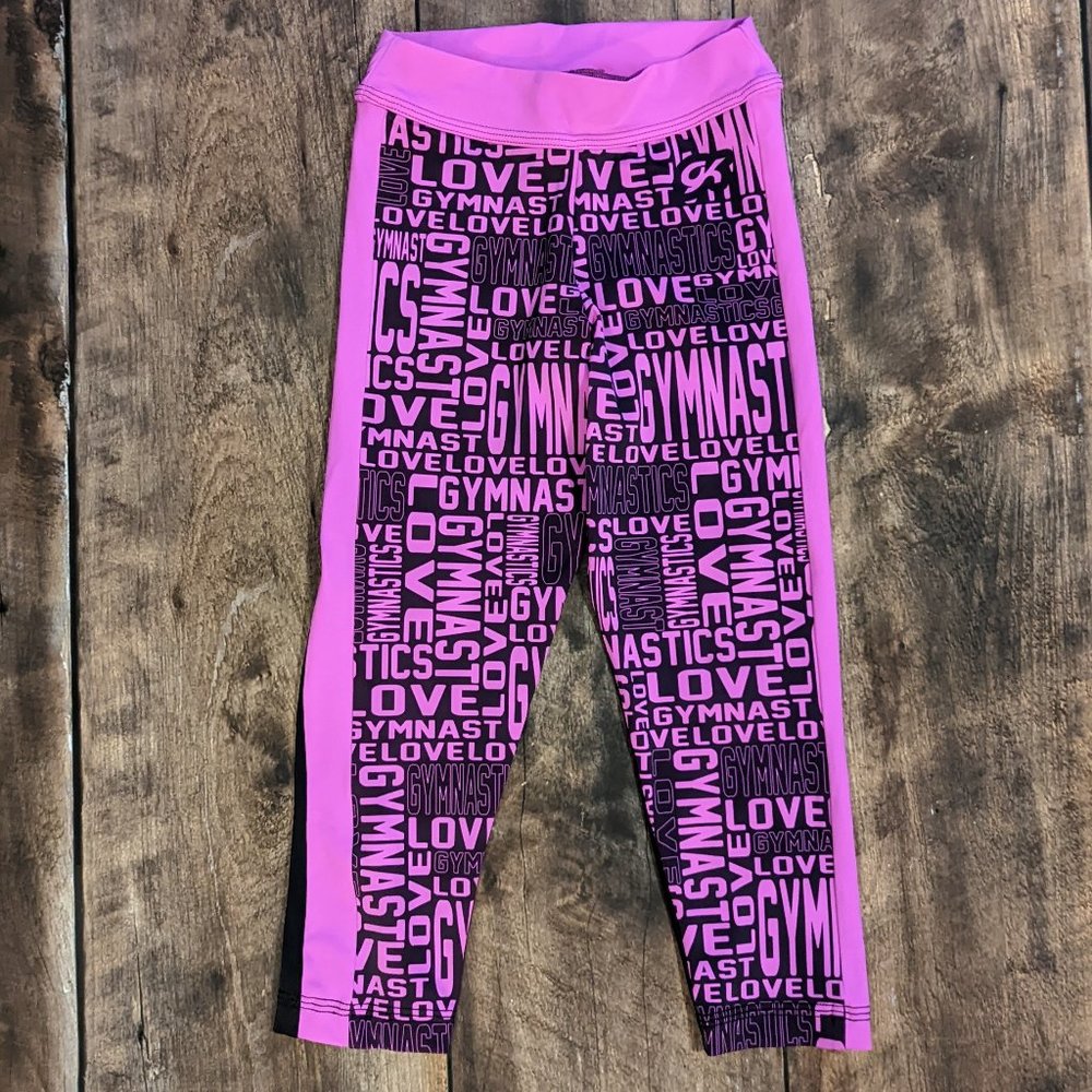 GK Gymnastics Capri, AXS, purple and black